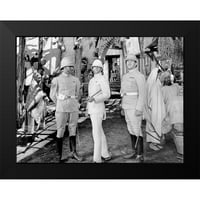 Hollywood Photo Archive crni moderni uokvireni muzej umjetnički print pod nazivom - Cary Grant - Gunga