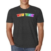 Divlji Bobby, New York LGBT Gay Pride City Hometown Pride, LGBT ponos, muškarci Premium Tri Blend Tee,