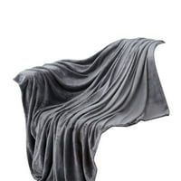 Whinelink fleece pokrivač plišajte nejasno lagana super-meka flanelke od mikrofibra za kauč, krevet,