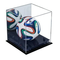 Akrilni mini - minijaturni fudbalski fudbalska futrola s crnim osporavom i zidnom nosačem