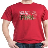 Život je jednostavan ... Riba - pamučna majica