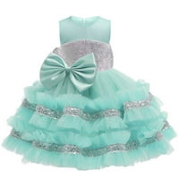 Zpanxa Djevojke Princess Haljina, Little Girls Party Vjenčanice, večernja mrežaste haljine za haljinu,