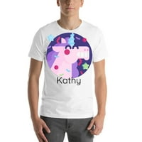 Nedefinirani pokloni L Personalizirana zabava Jednorog Kathy kratka majica s kratkim rukavima