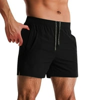 Booker Muška ljetna moda Jednostavna plaža na plaži Čvrsta boja Sportska fitnes Slobodne hlače sa džepovima