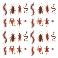 Plastične realne greške lažne insekti simulaciju simulacije male životinje za noć za Noć vještica u