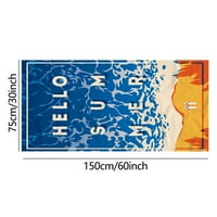 Peškir Fridja Microfiber Super Lagana šarena ručnik za kupanje Sandotronal Beach Blaket višenamjenski