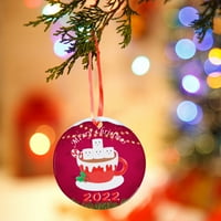 Verpetridure božićno drvce ukras privjesak privjesak zanat PVC materijal Božićni poklon za svoj poklon