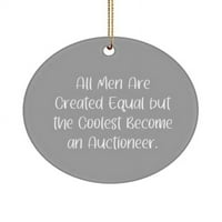 Inspirirajte poklone aukcijama, svi muškarci su stvoreni jednaki, ali najslađi postaju an, lijepi američki ukrasi za muškarce za muškarce, aukcijske usluge, ponuđač, posrednik, komisija