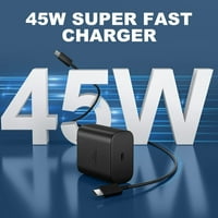 Super brz punjenje 45W PD zidni utikač sa USB C kablom za Samsung Galaxy S Lite Super Fast punjač za brzo punjač