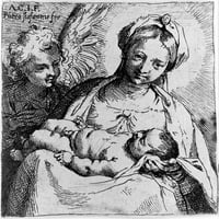Djevica i dijete sa istorijom anđela