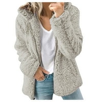 Ženske plus veličine Kaputi i jakne jesen zimski kaputi duksevi duge rukave CARDIGAN džemper povremeni