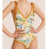 Gacuw Plus Size kupaći kostim za žene Jednoj kupaći kostimi bez rukava Gornji klizanje na zatvaraču