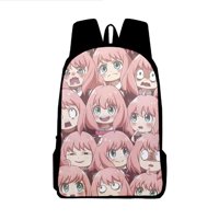 Ruksak Spy Porodični anime ruksak 3D Štampana studentska školska torba sa vrećicom za ručak i držač