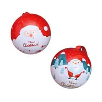 Njoeus Sob Decor Boho Decor Božićni bomboni bo Candy jar poklon loptica Božićni ukrasi za stare ljude