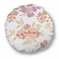 Petal cvjetna boja umjetnost deco modni okrugli bacanje jastuk za uređenje kućnog uređenja jastuk
