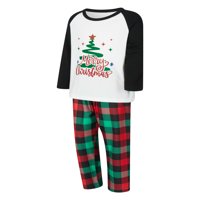 Treegren Usklađivanje porodice Božić pidžama Set Žene Muškarci Kućni odjeća Soft noćna odjeća Xmas PJS