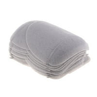 Sivi pamučni jastučići za rame koji šivaju u oblogu za šivanje