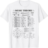 Muzička teorija Muzička muzička nastavnica EDM School Majica