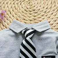 Proljeće i jesenski dječački odjeća za bebe modni pamučni top + casual hlače dvodijelni set dječaka
