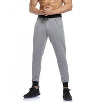 GUZOM MENS TUŽITELJS - Ležerne rastezanje opuštene fit joggers hlače sive