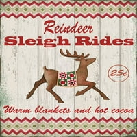 Reindeer Sleev vozi plakat Print p.S. Art P.S. Art PL2061