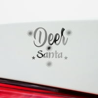 Prozirne naljepnice od jelena Santa Premium vodootporne vinilne naljepnice za naljepnice za prijenosna