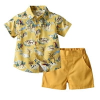 Ležerna odjeća za dječake Toddler Baby Hotsovi setovi odijelo Klinac Ostavite cvjetnu majicu kratkih