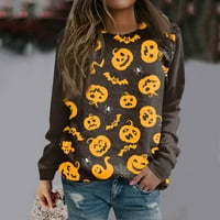 Ženska bluza Ležerne prilike dugih rukava Halloween Tisak pulover okruglih vrata