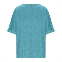 Gathrrgyp ženski vrhovi i bluze, ljetni klirens, žene predimenzionirana majica ljetni casual labavi