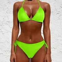 Bikinis za žene guraju žene dvije veličine kupaći kostim bikini plaža gore plus kupaće kostimi Tankenis