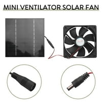 20W solarni ispušni ventilatorski ekstraktor zraka Mini ventilator Solarni ventilator za paćenje za