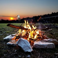 Štapići Smores Fire Pit CAMPFIRE komplet za pečenje močvarice Extra dugi roštilj
