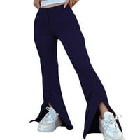 Paille dame Loungewear Ležerne prilike Ležerne prilike Lounge Ljetne duge pantske pantalone hlače pantalone
