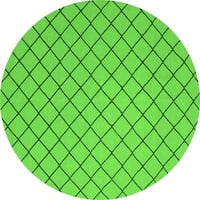 Ahgly Company u zatvorenom pravokutniku Sažetak zelene prostirke savremene površine, 4 '6 '