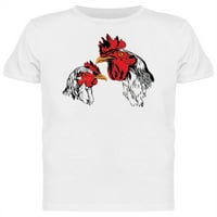 Rooster & Hen Heads Majica - Mumbine, muški XX-Large