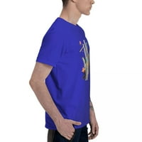 Muški palminski kratki rukav, standardna majica 150g plava