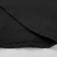 Moonker ženske vrhove majice za žene V-izrez kratki rukav čvrsta bluza TEE majica TOP Ljeto Loose XL