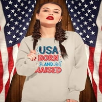 USA Rođena i podignuta neonske duksere žene - MIMage by Shutterstock, ženska 3x-velika