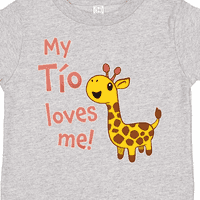 Inktastic My Tío voli me-slatka Giraffe poklon mališač majica ili majica mališana