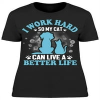 Naporno radite za moje kućne ljubimce majice --image by shutterstock, ženska XX-velika