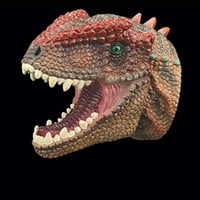 Dinosaurus Ručne lutke uloga igraju realne rukavice za glavu Spinosaurus meka igračka