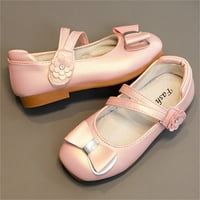 Niuredltd djeca dječje djevojke kožne cipele Ljeto kratka potpetica Dizajn cvijeća Sandale Little Child