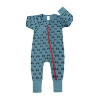 Adviicd Jumpsit Baby Boy Josper Zip Outfits Front Sleep Boys Pajamas Jednodijelni ROMPER Girls Planirali