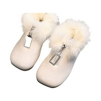 Kid kišne cipele modne jesenske i zimske dječje čizme za djevojčice ravne dno non kliznu solidnu boju
