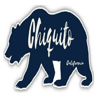 Chiquito California Suvenir 3x frižider magnetni medvjed dizajn