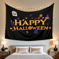 Halloween Tapistry, plesna tapiserija za lubanje, za horor klasični filmski dekor, 038