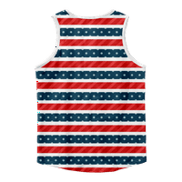 4. jula Muška tenka Tee Američka zastava SAD Zastava 4. srpnja Eagle Muscless Majica bez rukava za zabavu