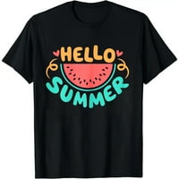 Pozdrav ljetna lubenica majica dinje voće tee hello ljetna majica za žene