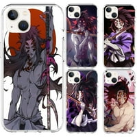 Japanski anime Demon Slayer Kokushibou Telefon futrola za iPhone Pro Plus 13PRO 13PRO MA 12PRO 12PRO