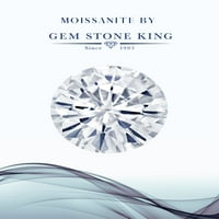 Gem Stone King Sterling Silver Ring Mystic Topaz Moissine